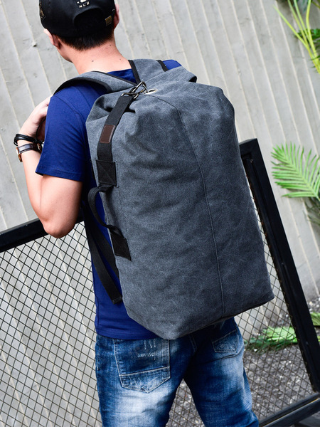 Men's capacious travel backpack for traveling