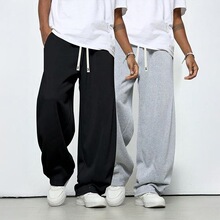 R 48728 Casual American Style Straight Leg Pants ��ʽ���г�