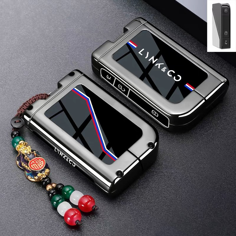 Suitable for Lynk & Co 900 Key Cover 06 New Model 03/07/Z10/01/900/02/09 Car 05Emp Buckle Shell for Men