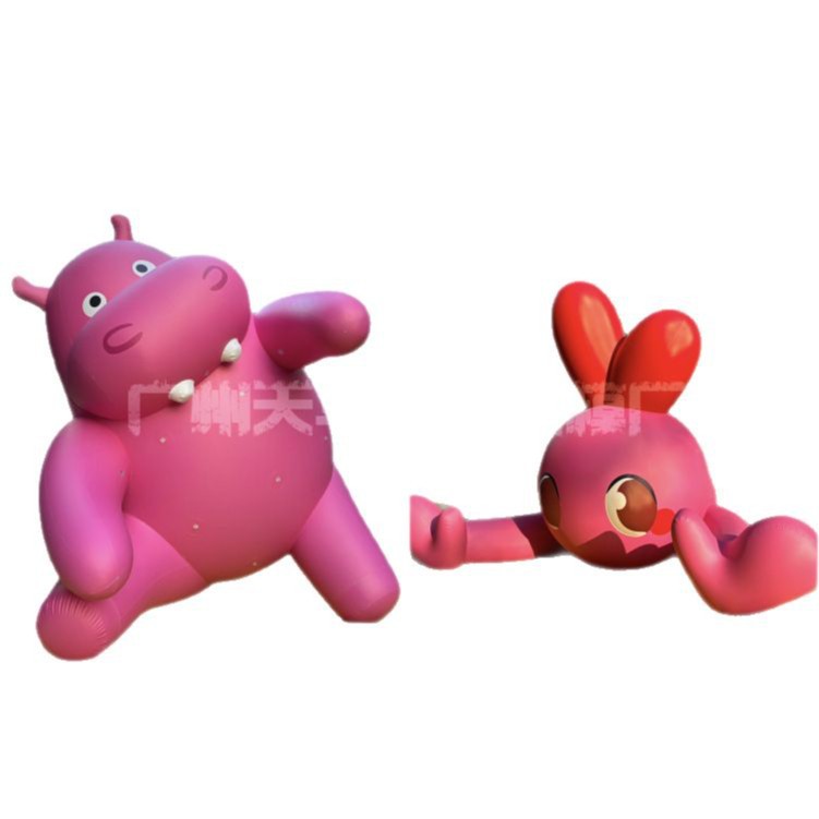 Fabricante inflable personalizado centro comercial Meichen inflable de dibujos animados inflable decoración al aire libre de dibujos animados IP inflable modelo