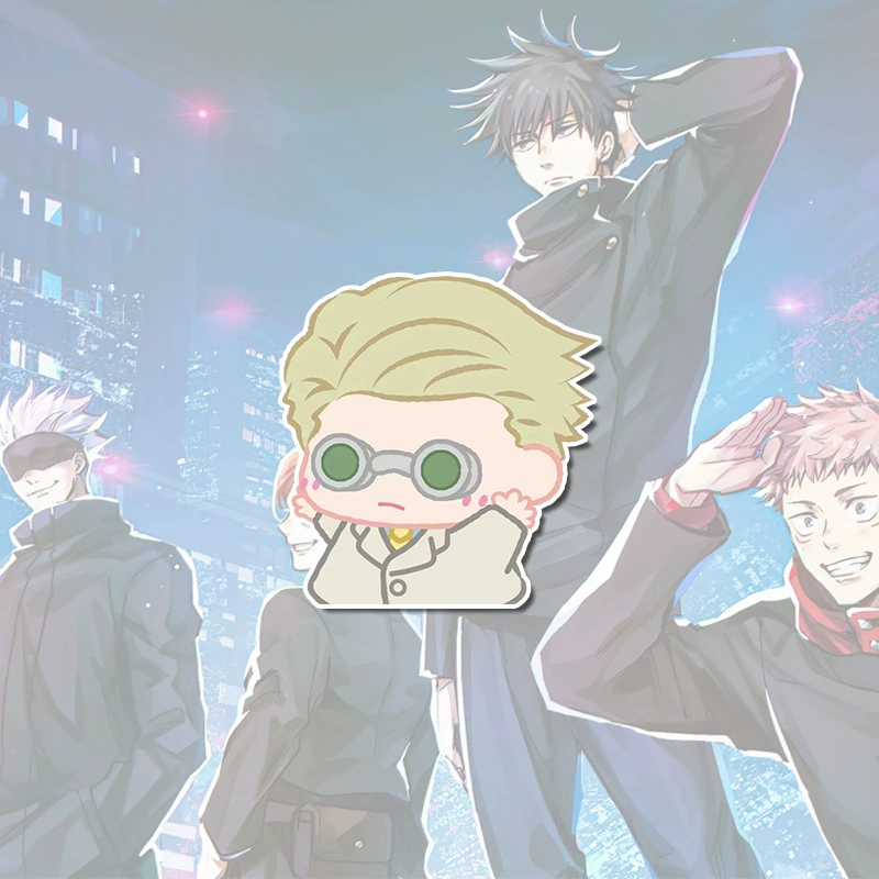 П double-sided acrylic folder Jujutsu Kaisen Gojo Satoru, принт киби дизайна, вес 0,02 кг