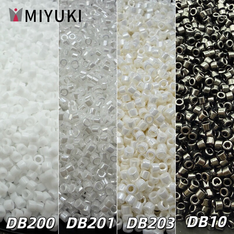 Japanese Miyuki Antique Beads Db10/200/201/ 203m Beads 1.6mm Beading DIY Handmade Materials Japanese Miyuki Antique Beads Db10/200/201/ 203m Beads 1.6mm Beading DIY Handmade Materials