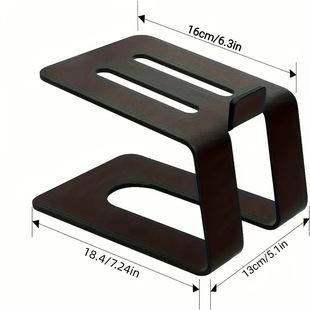 Desktop Speaker Stand, Audio Stand Designed for Professional Studio Monitor Speakers, a Pair of Stands