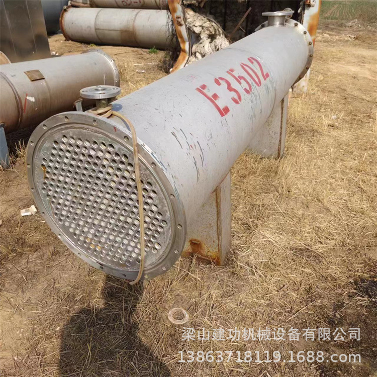 二手蒸汽对流管式冷凝器 304 316不锈钢列管式换热器 冷却器 回收
