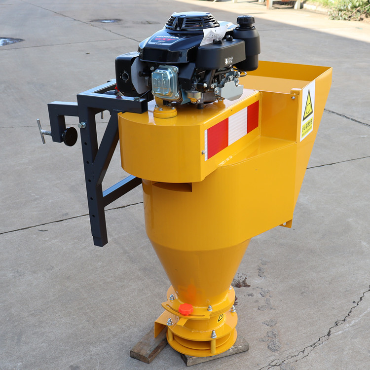 汽油离心式融雪剂撒布机皮卡车挂式除冰除雪撒盐机路面融雪撒布机