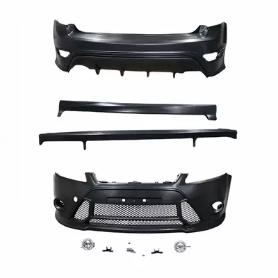 Suitable for 2009-2015 Classic Focus Rs Modified Body Kit, Car Exterior Parts Made of Pp Material (Big Surrounded) - a-set