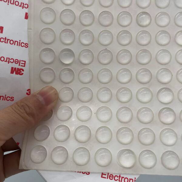 black silicone non-slip pad