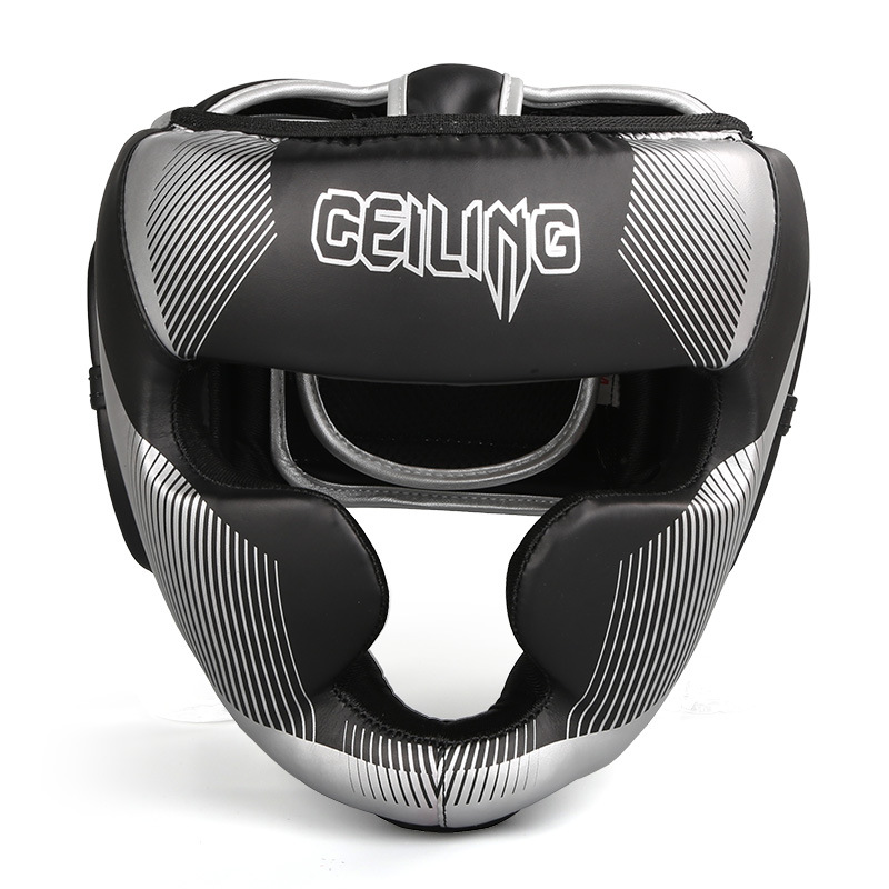Casco de boxeo Ceiling Entrenamiento de boxeo Sanda Lucha libre Equipo de protección de boxeo para adultos Protector de cabeza de protección