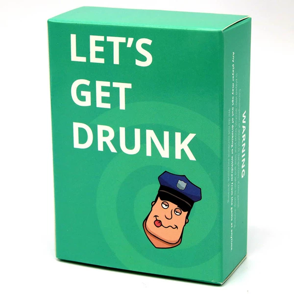 Let's Get Drunk Small Green Box