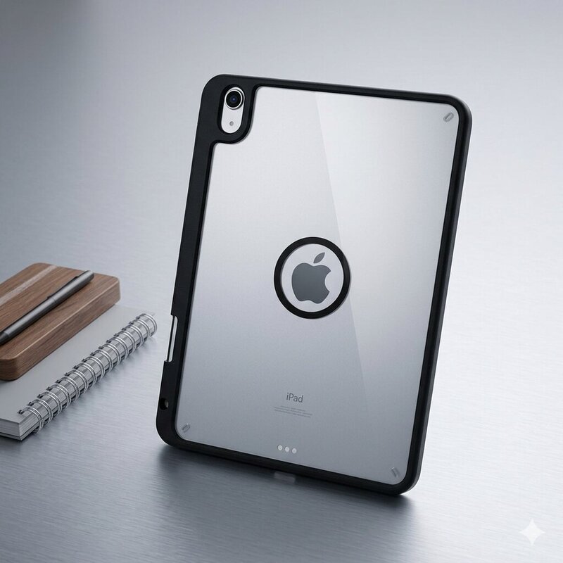 Suitable for Samsung S10+/S9+ Tablet Case S9/S9Fe Frosted Acrylic S8+ Magnetic Ring A9 Anti-Fall Pen Slot Single Case