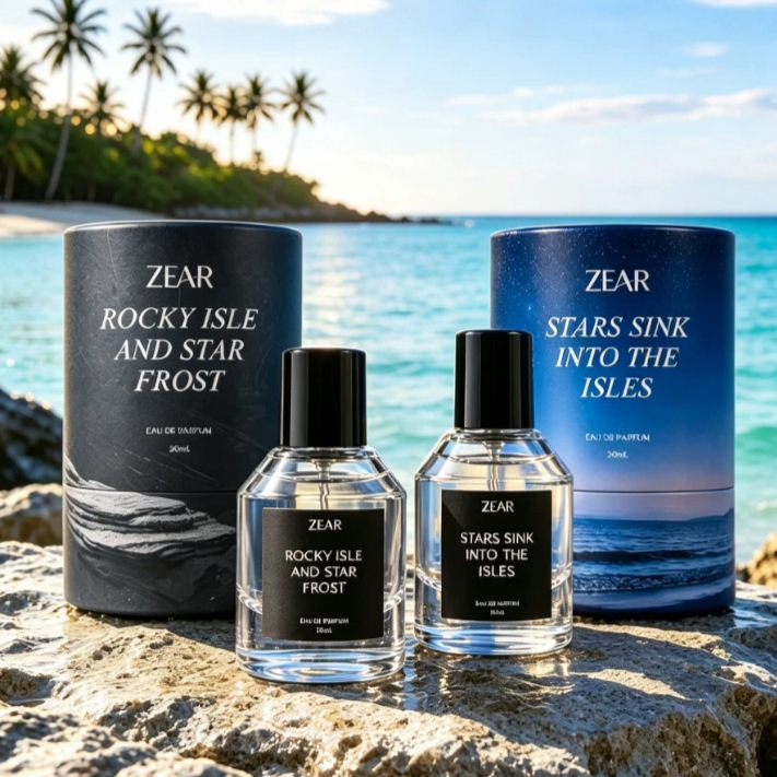 Thai internet celebrity men's perfume, long-lasting light fragrance, high-concentration marine scent, gift box set, cross-border perfume wholesale