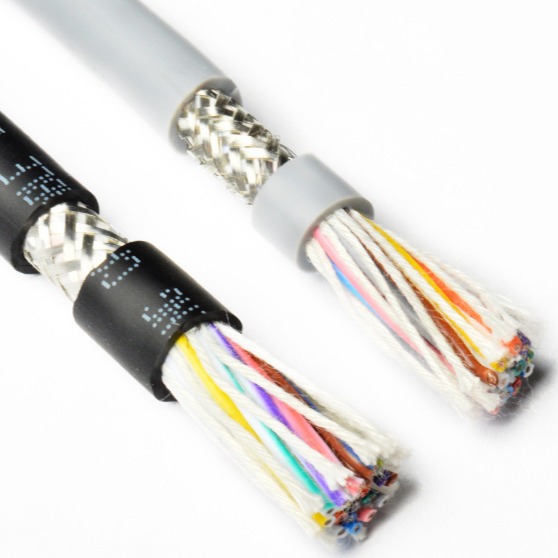 TRVVPS拖链双绞屏蔽电缆传输耐磨单芯多芯卷筒电缆高柔韧耐弯折