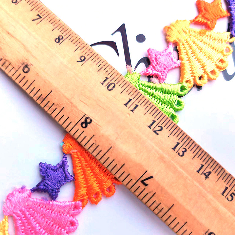 韓国版はよく売れています。2.5cm 6色8弁の水溶レースの刺繍レースの頭飾りのアクセサリーの花diyステッカーです。|undefined