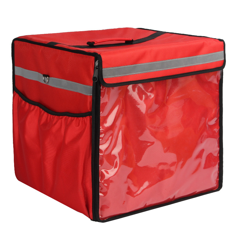 Venta caliente 79L soporte para llevar incubadora de gran capacidad a prueba de agua equipo de entrega jinete comercial para llevar caja de entrega