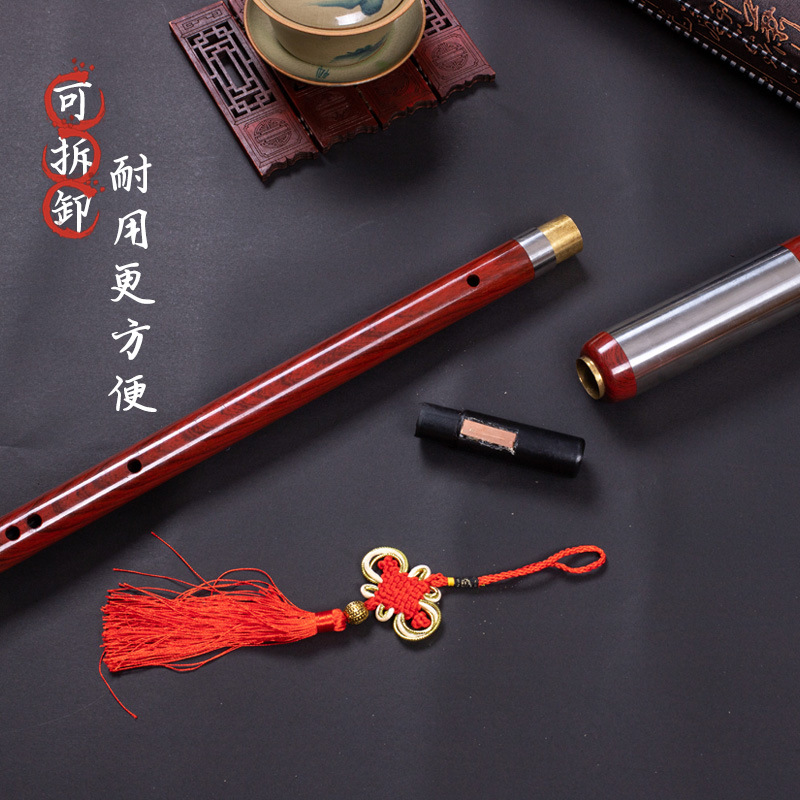 Fábrica al por mayor soplado vertical Bawu imitación palo de rosa ébano azul y blanco porcelana cobre plateado GF ajuste C ajuste B ajuste Bawu principiante rendimiento