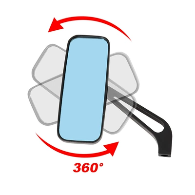 Anti-Glare, Motorcycle rearview mirror