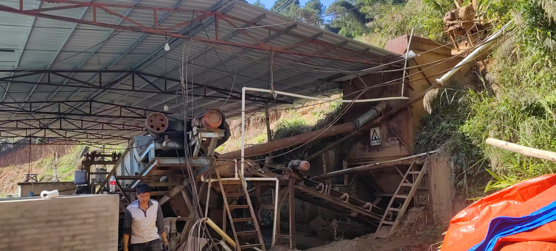 裕发矿产品加工厂钨锡矿