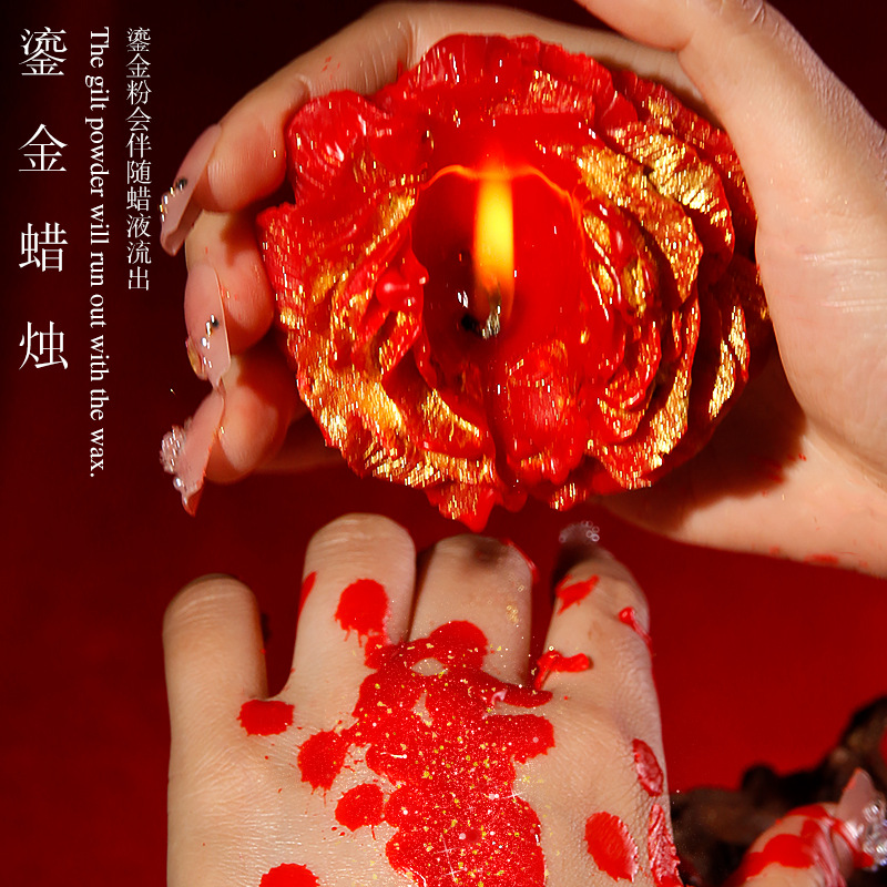 久爱成人用品SM低温鎏金蜡烛夫妻情侣另类玩道具女性滴蜡情趣调教
