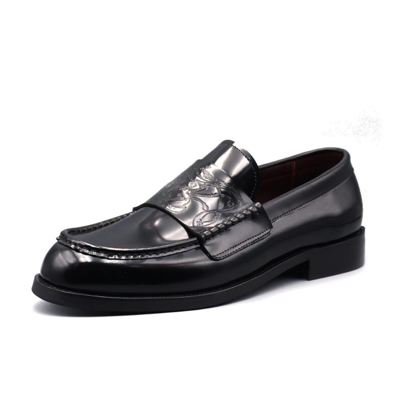 British High-End Leather Shoes, Derby Shoes, Men's Shoes, Vampire Loafers, First-Layer Cowhide, Blood-Colored Goatskin Lining British High-End Leather Shoes, Derby Shoes, Men's Shoes, Vampire Loafers, First-Layer Cowhide, Blood-Colored Goatskin Lining