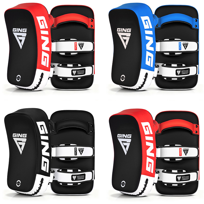 Professional Foot Target for Muay Thai Kicking, Martial Arts Training, Boxing, Sanda, Curved Target, Square Side Kick Target, Taekwondo Thick Target