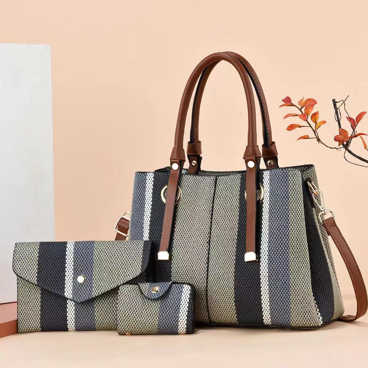 Temperamento versátil, nuevo bolso coreano, bolso de hombro de moda, bolso de hombro de mujer, bolso de mujer, bolso grande para mujer