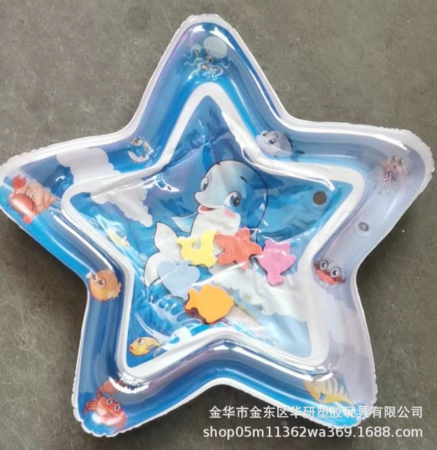 Cojín de palmaditas inflable para niños transfronterizos de Amazon Cojín de agua de palmaditas para bebés engrosado Cojín de juguete de palmaditas para bebés al por mayor