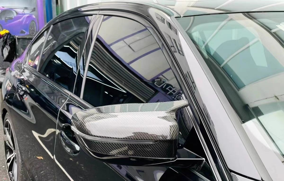 Bmw 3/5 Series I3 Window Trim Strips Ix3X1 Body Trim Car Door Frame Window Trim Blackened Modification Glossy Black