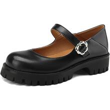Q 38508 Buckle Student Shoes Ӣ�״��ŮЬ �羳ŷ������ѷ