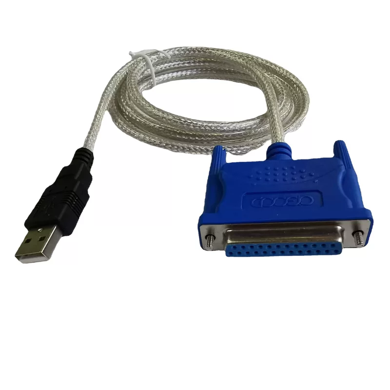 Заводская оптовая продажа USB к 25-штырному параллельному линейному DB25 параллельному порту IC печатная машина кабель старого типа печати ротор