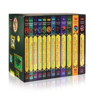 How to Train Your Dragon Complete Series 12 Volumes Gift Box