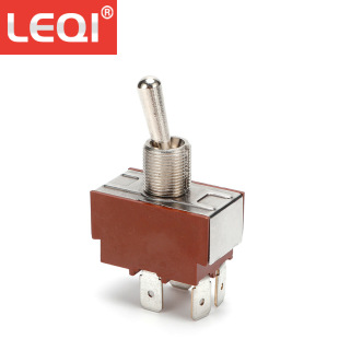 Toggle Switch Kn1-203 Six-Pin Three-Speed Foot Type 8A250Vac Rocker Toggle Switch