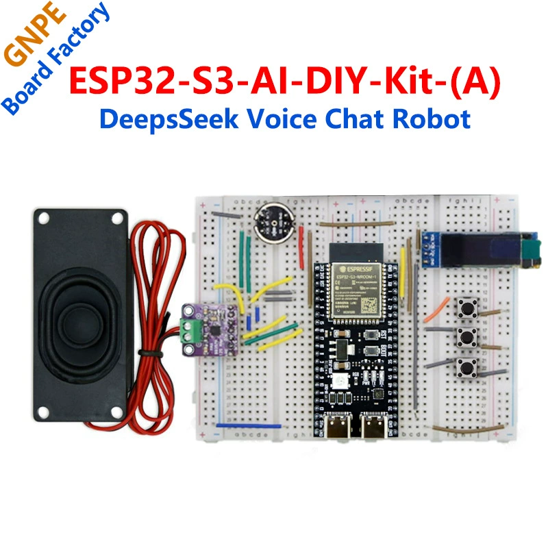 ESP32 S3 комплект для разработки платы Shrimp Xiaozhi AI DeepsSeek Искусственный интеллект чат-бот