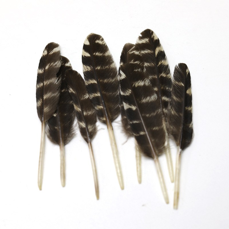 批发7-11cm花直刀毛DIY饰品配件服装设计舞台幼儿手工材料小羽毛