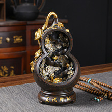 檀香沉香塔香香炉玄关倒流香炉山家用留香厕所除臭摆件陶瓷熏香炉