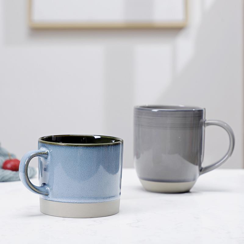 Taza de leche nórdica Oficina de cerámica taza de té taza de café hogar simple taza de leche taza de agua