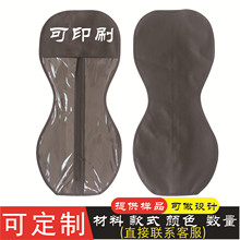异形S小蛮腰假发防尘袋挂衣收纳袋高档假发袋挂式透明假发包装袋