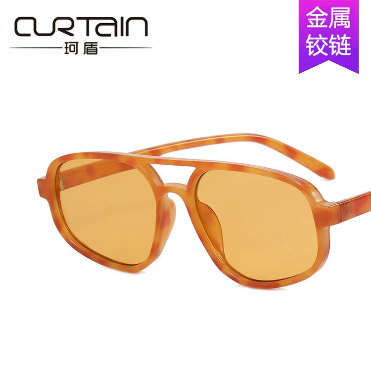 Sunglasses retro 2022, solar-powered lenses, metal hinge frames, multi-color options