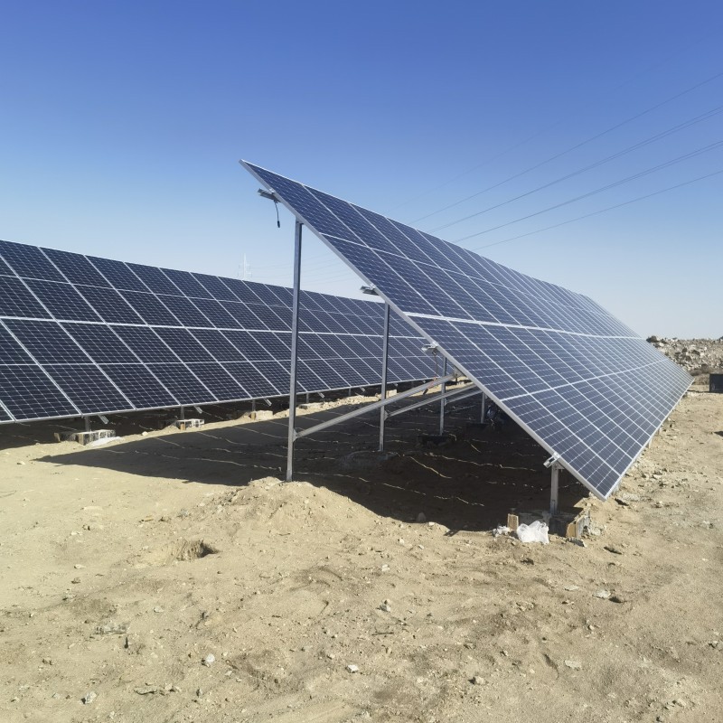 三相20KW太阳能光伏发电系统 农村污水380V水泵储能供电系统