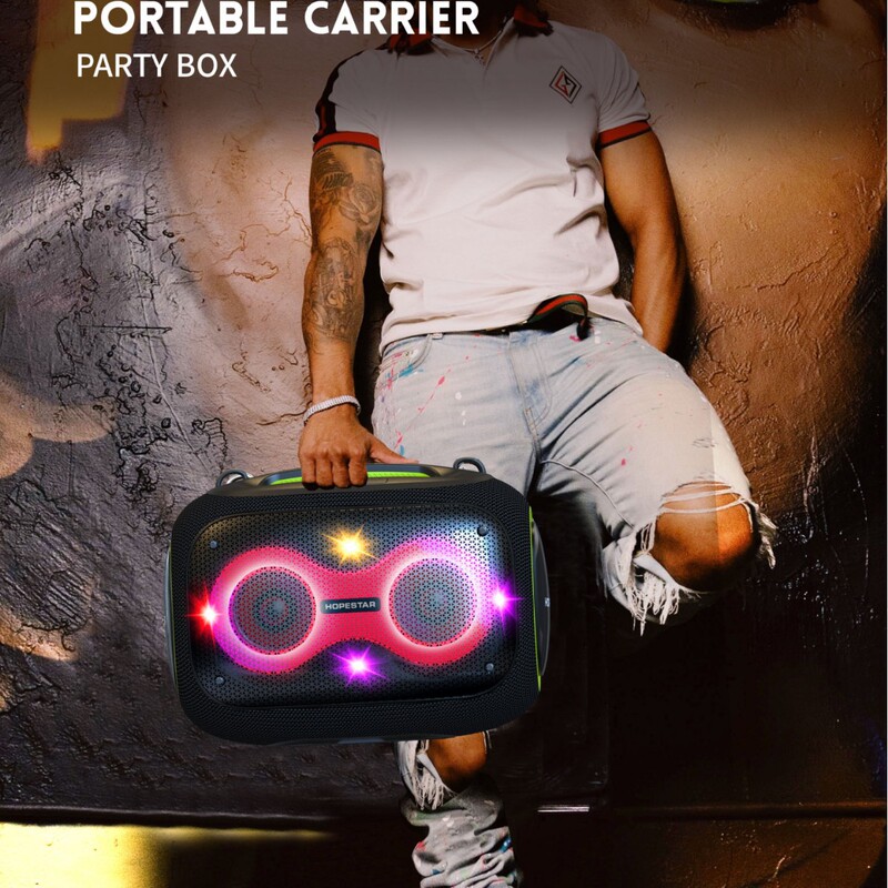 HOPESTAR par boxハイパワー120wワイヤレスbluetoothスピーカー屋外演出携帯防水|undefined