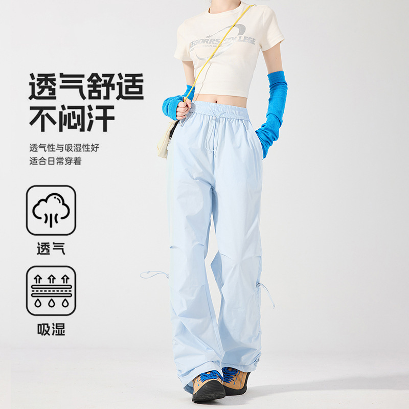 Women's Workwear Pants 2026 New Summer Thin Outdoor Hiking Paratrooper Pants Windproof Waterproof Trekking Pants Women's Workwear Pants 2026 New Summer Thin Outdoor Hiking Paratrooper Pants Windproof Waterproof Trekking Pants