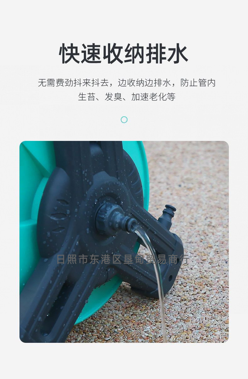 Watering Vegetables, Car Washing, High-Pressure 4-Use Tap Water Hose, Separate Hose for Watering Flowers, Plastic Hose