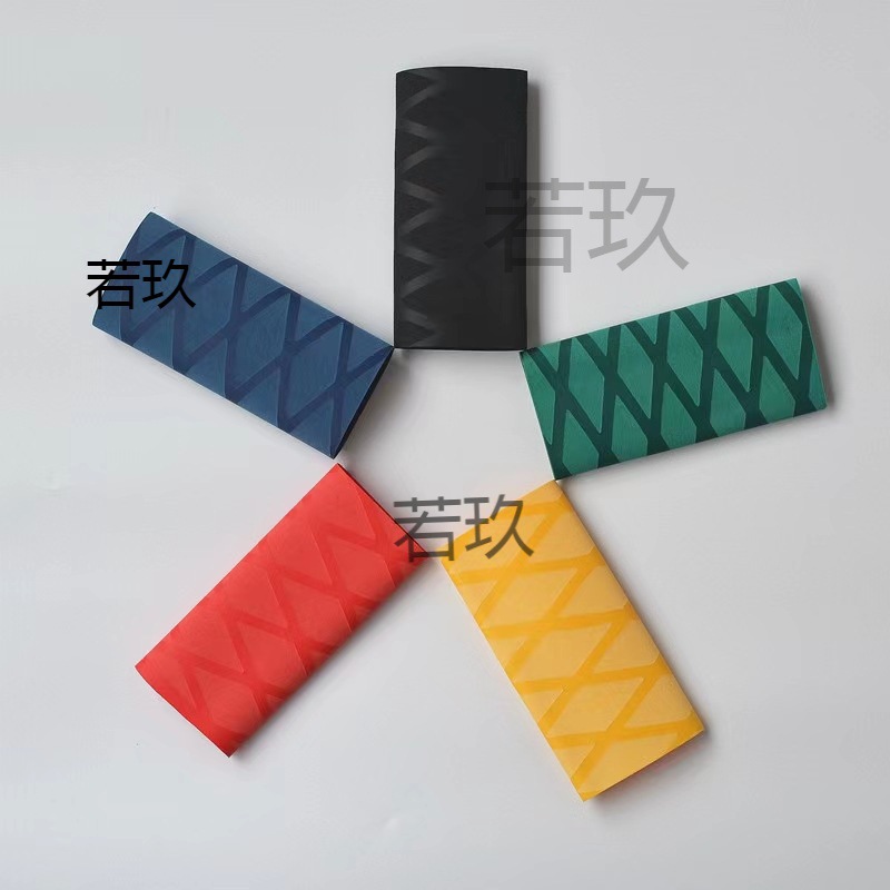 (2개) 탁구 박쥐 손 접착제 와인딩 벨트 미끄럼 열 수축 가능한 손잡이 고무 커버 가죽 탁구 손잡이 손 접착제 땀 흡수 벨트