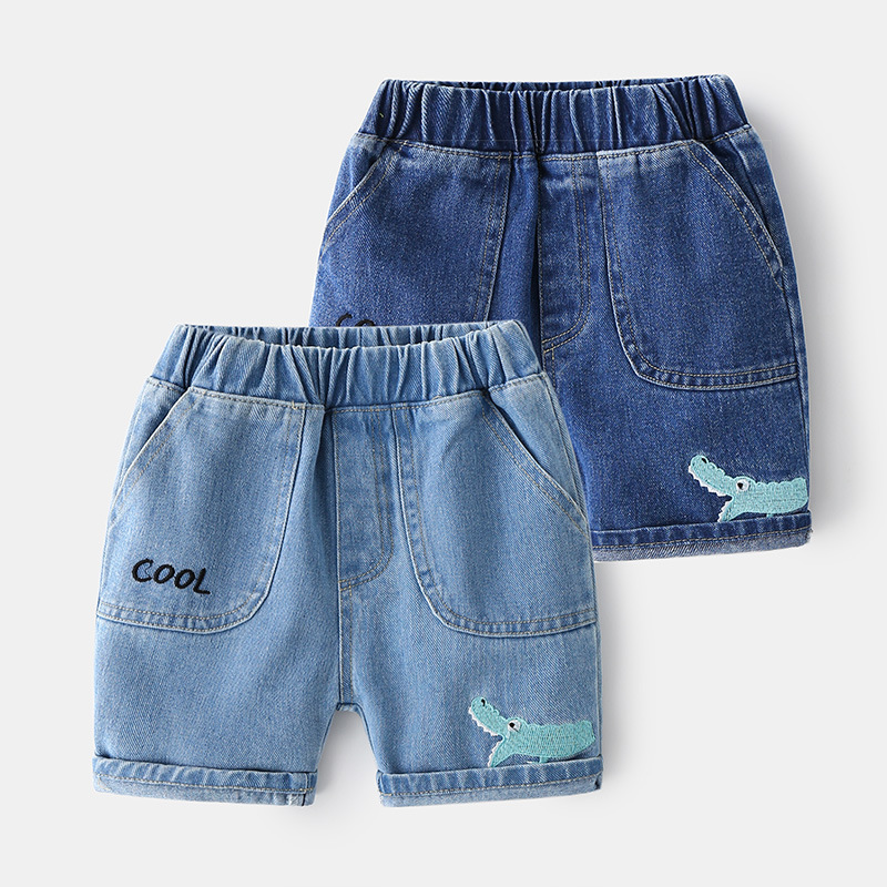 Summer children's denim skirt