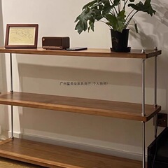 新しい多層収納ラックキッチン収納家庭用高耐荷重シンプルな棚屋内床置き本棚