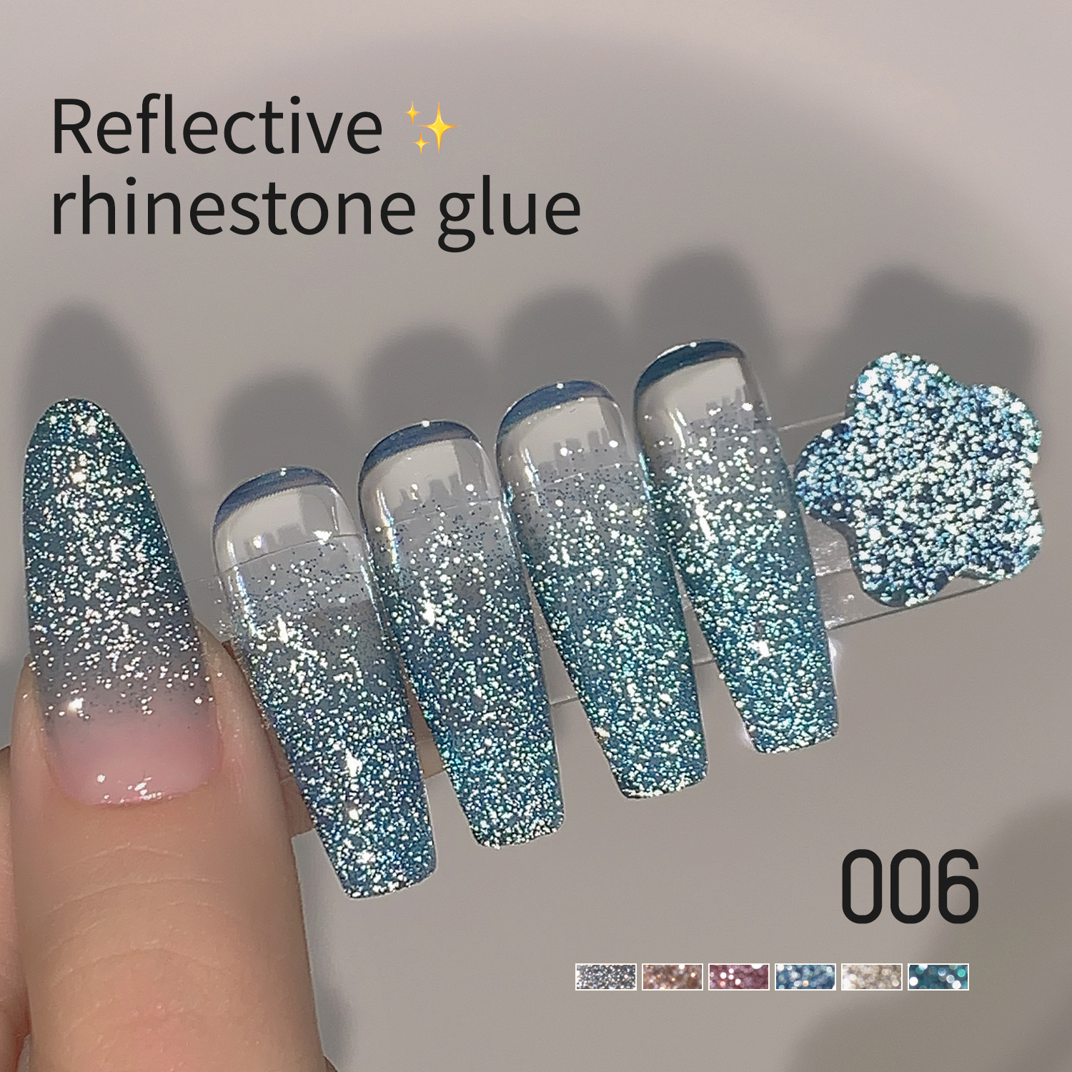 Esmalte de Uñas Gel Reflectante Secado Rápido, Brillante para Salón de Belleza y Manicura image 13
