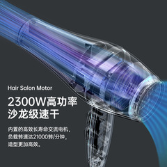 Kangfu Hair Dryer, Home-Use High-Power Salon Blow Dryer for Hairstylists—Protects Hair While Drying—Model KF8955