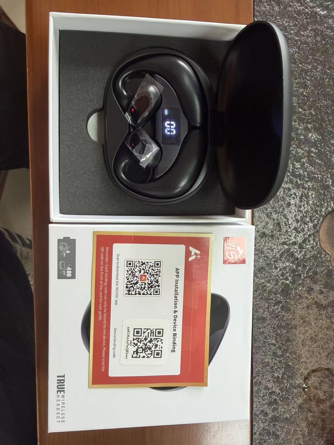 Auriculares Bluetooth M8 Smart AI Translation S900, Traducción Simultánea en Tiempo Real para Amazon TIKTOK, Auriculares de Traducción Transfronterizos