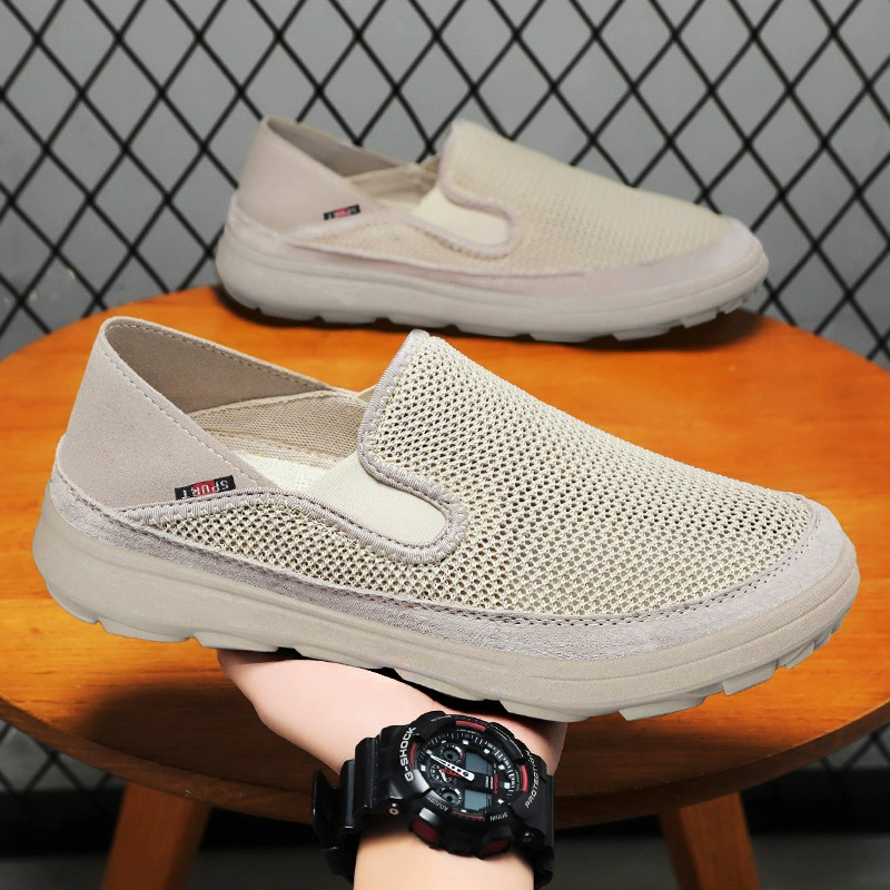 Мужская весна новая старая пекинская обувь из ткани