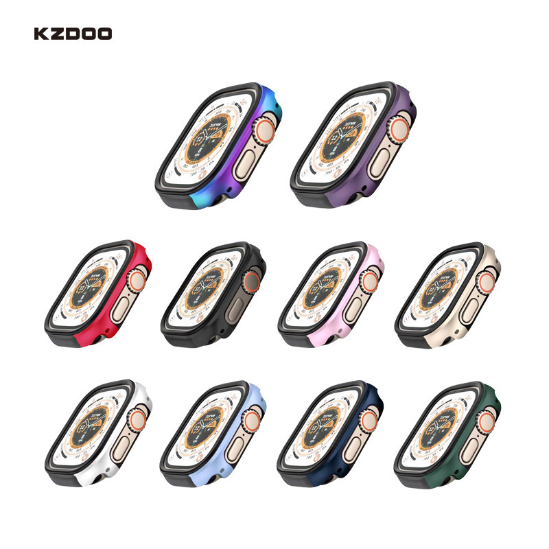KZDOO for Apple 10 watch case watchSeries849mm metal watch protective case Defender