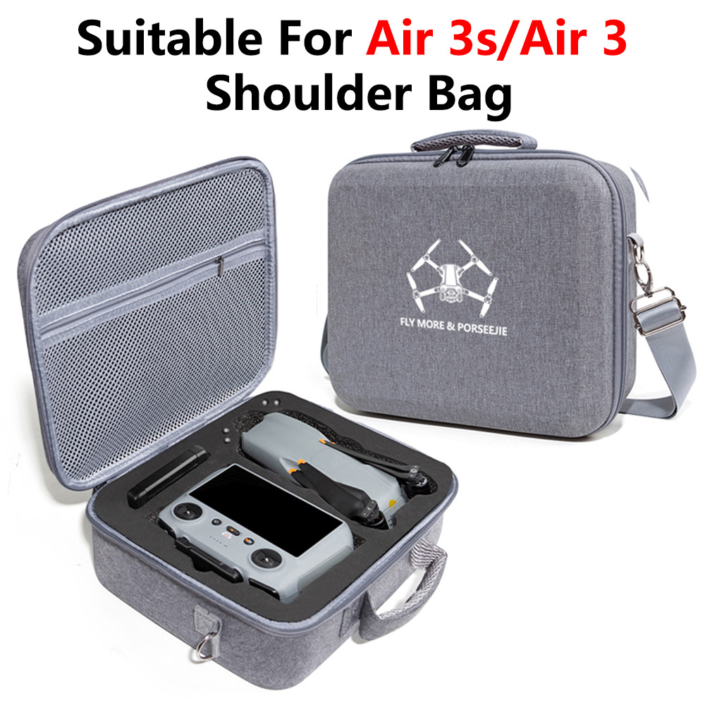 Adecuado para DJI air 3s bolso dji Royal air 3s bolso de almacenamiento universal bolso de hombro portátil mochila dron